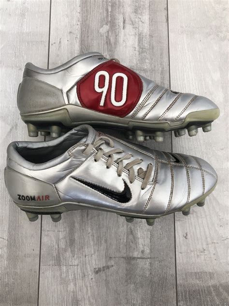 nike total 90 silver boots